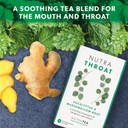Nutrathroat - Soothing Throat Tea | Sore Throat Tea | Throat Relief Tea - Tea For Sore Throat & Coughs - Includes Marshmallow Root & Slippery Elm - 20 Enveloped Tea Bags - By Nutra Tea - Herbal Tea