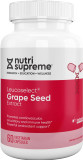 Nutri Supreme Grapeseed Extract Leucoselect, Polyphenols For Super Antioxidant Support, Cardiovascular Health, Kosher Certified 60 Capsules