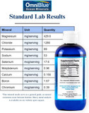 Ocean Minerals - 70+ Trace Minerals & Liquid Magnesium - Potassium, Chloride- Low Sodium - Natural Support For Sleep, Digestion, Regularity, Hydration & Electrolyte Balance (8 Oz)
