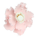 O'Creme Gumpaste Anemone Flower Set Of 3 Pastel Pink- Edible Flowers For Cake Decorating - Sugar Paste Flower Decorations For Cakes, Cupcake Toppers - Birthday Party, Wedding, Valentines Day, Shower