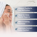 Ocusoft Lid Scrub Original Compliance Kit - Instant Foaming Eyelid Scrub & Lint-Free Wipes - Daily Eyelid Kit To Remove Oil, Dust, Pollen & Eye Makeup - 1.68 Fl Oz & 100 Dry Pads