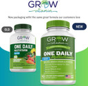 One Daily Multivitamin For Men - With Vitamins & Minerals + Organic Whole Foods, Supplement To Boost Energy, General Health - Non-Gmo - 90 Capsules | 3 Month Supply