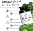 Optimal Health Systems Nadh + Dim | Dr. Harris Essentials | Energy + Neurotransmitter Support | Plant-Based | Mental Clarity, Concentration, & Memory Supplement | 30 Capsules