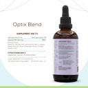 Optix Blend B120 Alcohol-Free Extract Tincture: Bilberry, Ginkgo Biloba Leaf, Goji Berries, Schisandra Berry, Grape Seed, Turmeric Root. Eyebright Herb. Eye Health Formula 4 Fl Oz