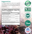 Organic Irish Sea Moss Capsules - Organic Sea Moss Capsules With Bladderwrack Burdock Root And Black Pepper Extract For Enhanced Absorption - Vegan Non-Gmo & Made In The Usa (3 Month Supply)
