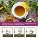 Organic Milk Thistle Tea Bags, 40 Teabags, 3G/Bag - Supports Liver Function, Liver Detox And Overall Health, Certified Free