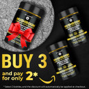 Organic Mushroom Complex With Shilajit & Coconut Oil - LionS Mane Mushroom Supplement With Ashwagandha And L-Theanine - Mushroom Nootropic For Memory, Focus & Immune Mushroom Capsules Softgels