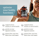 Organifi Essential Magnesium Glycinate Supplement For Bone Support And Muscle Health, 150Mg, 60 Vegan Capsules