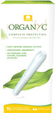 Organyc 100% Certified Organic Cotton Tampons, Cardboard Applicator, Free From Chlorine, Perfumes, Rayon And Chemicals, Regular, 16 Count