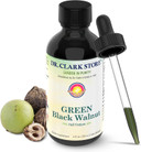 Original Green Black Walnut Hull Tincture (Extra Strength) By Dr. Hulda Clark, 4 Oz