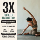 Orlo Omega 3 - Triple Strength Vegan Omega3S Supplement - Plant Based Dha & Epa Fatty Acids - Algae Omega-3 Oil - Krill Or Fish Oil Alternative (60 Mini Softgels Kit)