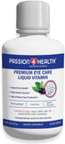 Passion 4 Health Liquid Eye Vitamins - Natural Vision & Adult Eye Care Supplement - Premium Support With Maqui Berry Extract, Gluten-Free, Non-Gmo, No Sugar - 30-Day Supply, Made In Usa