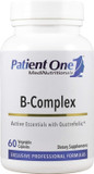 Patient One B-Complex | Supplement To Support Energy, And Heart And Brain Health* | Active Essentials With Quatrefolic | 60 Capsules