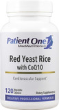 Patient One Red Yeast Rice With Coq10 | Supplement To Support Heart Health And Healthy Lipid Metabolism* | 600 Mg Ryr And 50 Mg Coq10 | 120 Capsules