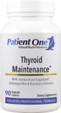 Patient One Thyroid Maintenance | Supplement To Support Thyroid Function And Energy Levels* | With Vitamin B12, Ashwagandha And More | 90 Capsules