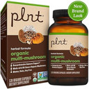 Plnt Organic Multi-Mushroom - Herbal Formula For Comprehensive Immune Support (120 Capsules)