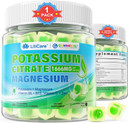 Potassium Citrate Gummies 1666Mg For Adults - Potassium Supplement, Magnesium Glycinate, Zinc, B6, B12 & C  Electrolyte Gummies For Energy, Recovery & Leg Cramps, Vegan 120 Cts