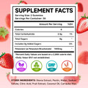Potassium Gummies 1000Mg, Potassium Bicarbonate Supplement For Adults & Kids, Potassium Supplement For Electrolyte Balance & Muscle Heath, Sugar-Free, Strawberry Flavor, 60 Count