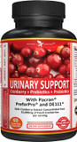 Potent Garden Urinary Support Womens Probiotic For Urinary Tract Health For Women, Cranberry Capsules With 5 Billion Cfus Cranberry Extract, Prebiotics And Probiotics For Women, 60 Caps, 30 Servings