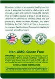 Premium Blood Circulation Supplement  150 Capsules Supports Healthy Blood Flow Heart Health