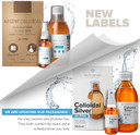 Premium Colloidal Silver  Optimal Concentration Formula, Smaller Particles, Better Results  Laboratory Certified  Liquid Silver Made In Eu  Free Spray Bottle To Fill & Ebook (34 Fl Oz)