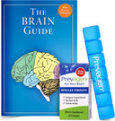 Prevagen Regular Strength 10Mg, 30 Capsules With Free Brain Guide & Prevagen 7-Day Pill Minder | Apoaequorin & Vitamin D