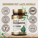 Probiotics 60 Billion Cfu + 10 Strains - Daily Probiotic Lactobacillus Blend For Immune, Digestive & Gut Health Support, Prebiotics And Probiotics, Gas & Bloating For Women & Men - 60 Capsules