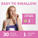 Probiotics For Women 30 Strains, 100 Billion Cfu Vaginal Probiotics With Digestive Enzymes, Prebiotics & Cranberry For Urinary Tract Health, Ph Balance, 30 Veggie Capsules