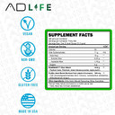 Project Ad Fiber+ Fiber Supplement - Supports Gut Health And Digestive Regularity, Fiber Is Great For Weight Loss, Detox, Vegan Friendly - Fiber Powder, 16.4 Oz (Chocolate)