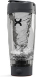 Promixx Pro Shaker Bottle New Edition  Rechargeable, Powerful For Smooth Protein Shakes  Includes Supplement Storage, Bpa Free, 20Oz Cup, Graphite Gray