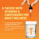 Pumpkin Seed Oil - Usda Organic - Cold Pressed For Hair, Prostate, And Hormone Support - 2 Month Supply - Liquid Drops For Men And Women - Vegan, Non-Gmo, And Gluten Free - Unflavored, 1 Fl Oz