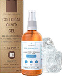 Pure Colloidal Silver Gel 40 Ppm  100% Natural And Only 3 Ingredients  Optimal Texture And Absorption (Better Than Creams)  Amber Glass And Ultra-Practical Pump  Ebook Included  Institut Katharos