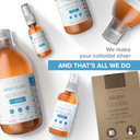 Pure Colloidal Silver Gel 40 Ppm  100% Natural And Only 3 Ingredients  Optimal Texture And Absorption (Better Than Creams)  Amber Glass And Ultra-Practical Pump  Ebook Included  Institut Katharos