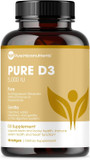 Pure Micronutrients Pure D3  Vitamin D3 5000 Iu, Natural Vitamin D Supplements (Cholecalciferol) - Immune Support, Healthy Muscle Function & Bone Health - 90 Mini Softgels