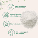 Pure Trans-Resveratrol Powder With Vitamin E, 5 Ounce, 2 In 1 Formula, Micronized Powder For Better Absorption, Premium Resveratrol Supplement, Super Antioxidant