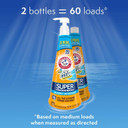 Arm & Hammer Plus Oxiclean Super Concentrated, 60 Loads Liquid Laundry Detergent 2 X 15.27 Fl Oz Oz