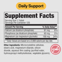 Pureformulas Magnesium Glycinate 100 Mg Daily Support For Stress, Nerves, Sleep, Muscles, Metabolism Pure Magnesium Glycinate Supplement For Women And Men Magnesio Non-Gmo 120 Tablets