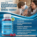 Purely Optimal Premium Magnesium Citrate Gummies For Adults & Kids - Supports Relaxation, Muscle & Nerve Function - Chewable, Non-Gmo, Vegan, Gluten-Free - 90 Delicious Gummies