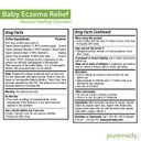Puremedy Baby Eczema Relief Salve - Vegan, All Natural Baby Eczema Cream For Soothing Relief Of Itchy, Dry Skin - 2 Oz