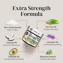 Puriya Clinically Proven Antifungal Cream For Skin Fungus, Extra-Strength Athletes Foot Cream Treatment, Jock Itch, Ringworm Treatment For Humans, Anti Fungal Itchy Skin Relief With Tea Tree Oil