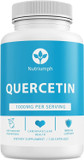 Quercetin 1000Mg Per Serving | Antioxidant Properties, Overall Health & Immune Support Supplement | 120 Capsules