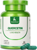 Quercetin 400 Mg With Loquat Leaf Extract, Ursolic Acid 120 Capsules, Healthy Immune Support Supplements, High Bioavailable Flavonoids, Natural Antioxidant  Non-Gmo, No Gluten - 2 Btls