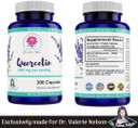 Quercetin 500 Mg - 200 Capsules - Absolute Best Value On Amazon - 2 Caps Is 1,000 Mg - Formulated In The Usa