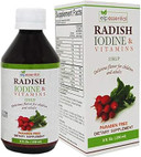Rabano Yodado Supplement Rabano Iodo & Vitaminas Jarabe 8Oz Syrup (2)