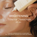 Ranavat Brightening Mineral Face Sunscreen - Broad-Spectrum Spf 50 Mineral Sunscreen With Zero White Cast - Boosts Radiance & Helps Protect Against Signs Of Aging - Safe For Sensitive Skin (50 Ml)