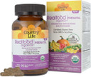 Realfood Organics Prenatal Multi - Before, During, & Post Pregnancy - Folate, D3 & Iron To Support Healthy Fetal Growth And Development*, Gentle On Stomach, Gluten-Free, Soy Free, 90 Tablets