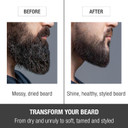 Red By Kiss Groomane Beard Balm Sandalwood, 3Oz, Soften & Tame, Light Hold, Promotes Full, Healthy Look Beard Strengthen Facial Hair, Reduce Breakage