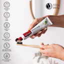 Red Seal Fluoride Free Whitening Toothpaste - Mint - Vegan Friendly, Cruelty Free, No Synthetic Colors Or Artificial Flavors, Natrue Certified Natural Ingredients, Paraben & Sls Free, 3.53 Oz