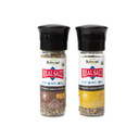 Redmond Real Sea Salt - Natural Unrefined Organic Gluten Free, Coarse Salt With Coarse Grinder (Lemon Pepper)