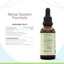 Renal System Formula B60 Alcohol-Free Extract, Concentrated Liquid Drops: Cranberry, Corn Silk, Uva Ursi Leaf,Moringa Leaf, Oregon Grape Root. Wildcrafted Bromelain Stem And Fruit. 2 Oz